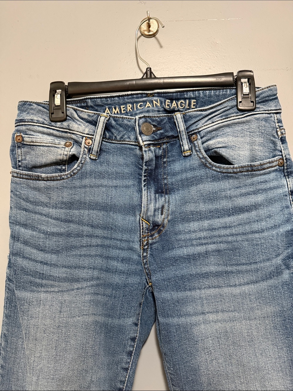 American Eagle Outfitters Light Blue High-Rise Women's Jeans size 30/32 skinny